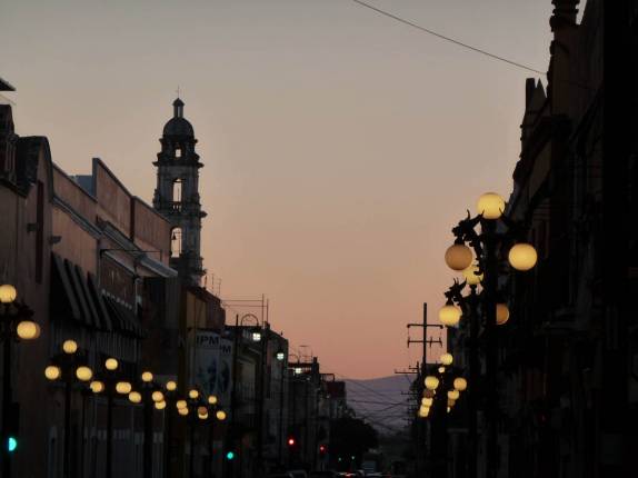 Fim de tarde em Puebla, no México